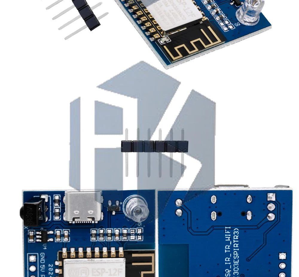 ESP8266 Infrared Emission And Reception NEC Command WIFI Transmission Module Development Board ESP-12F Module TYPE-C