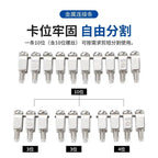 10pcs/lot FBI10-6 Short-Circuit Strip UK-2.5B Terminal Center Connection UK-5N/6N Series Bridge Piece FBI10-5 FBI10-8 FBI10-12