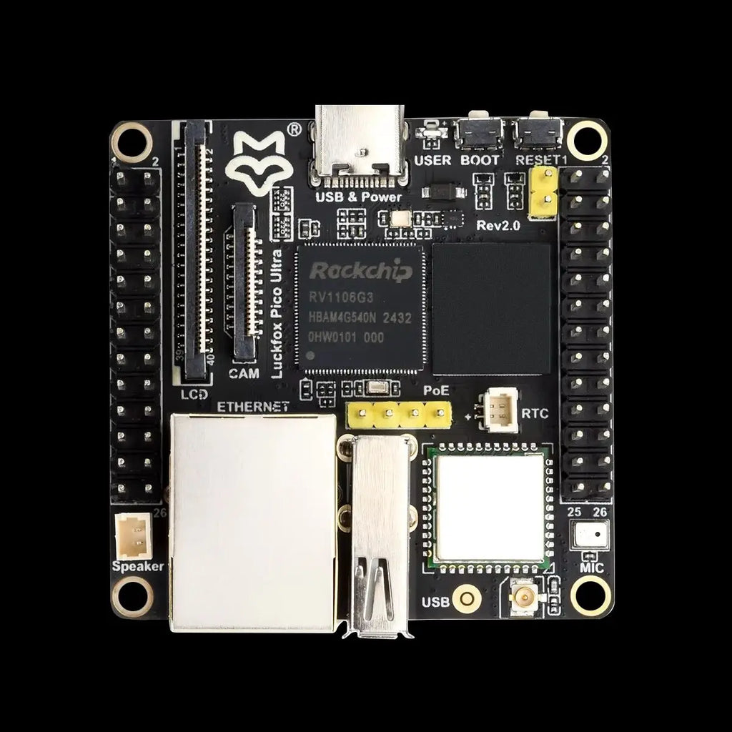 Luckfox Pico Mini RV1103 Linux Micro Development Board, Integrates ARM Cortex-A7/RISC-V MCU/NPU/ISP Processors