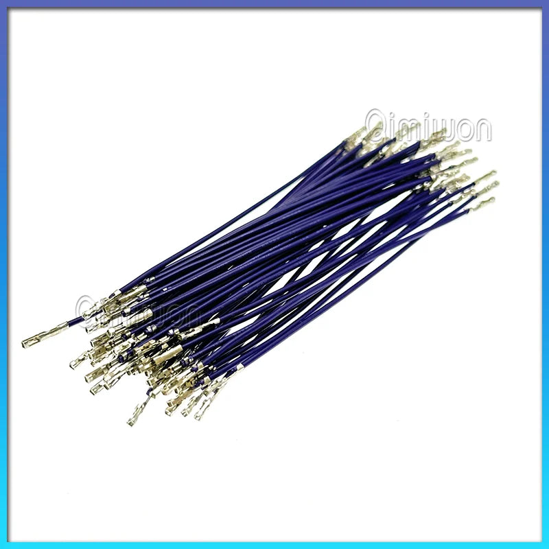 20/10pcs Dupont 2.54mm Terminal Connecting Line Cable Double Single Head Electronic Wire 10cm/20cm/30cm/50cm 26AWG