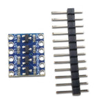 4MOS Transistor Level Conversion Module 3Vand5V 4 Channel Logic Level Shifter Bi-Directional High Speed IIC UART SPI for Arduino