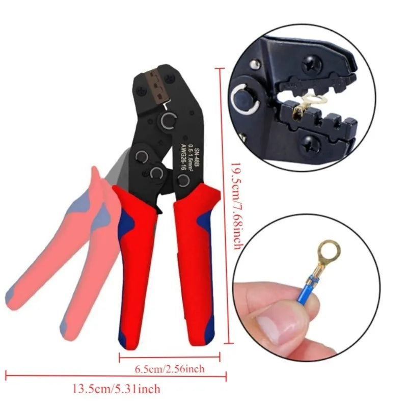 120/315/1000pcs Male and female cable box, insulated cable, male connector, 2.8/6.3mm electric crimping terminal shovel kit