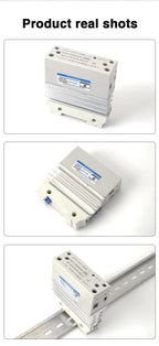 10A 25A 40A 60A 80A 100A Single Phase Slim SSR Solid State Relay With Heat Sink Industrial Relay DIN Rail Mount