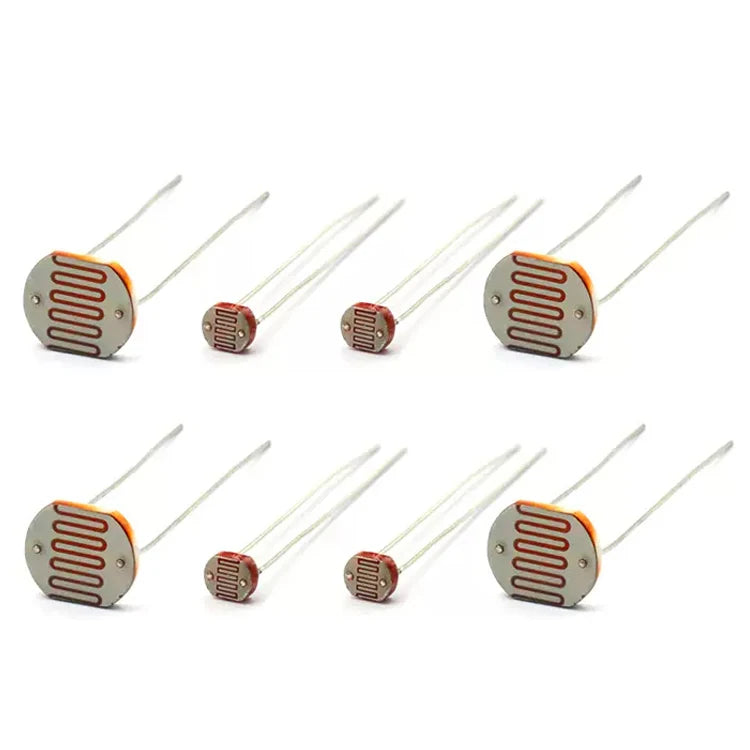 5PCS Photoresistor GL5506/5516/5528/5537/5539/5547/5549 LDR Light Detection Switch Sensor DIY 5506 5516 5528 5537 5539 5547 5549