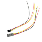 5 Pairs MX2.54 2.54mm Pitch DuPont Connector with Lock Male Female Docking Wire Single Head 24AWG Electronic Cable