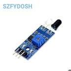 1-100pcs IR Infrared Obstacle Avoidance Sensor Module for Arduino Diy Smart Car Robot Reflective Photoelectric 3PIN