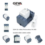 GEYA GSP9 DC Surge Protector PV SPD 600V 1000V 20KA 40KA SPD 2P 3P Surge Protective Device Lightning Protection