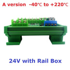 4ch 500 Celsius PT100 Thermocouple RTD Temperature Sensor RS485 Temperature Sensor Module Modbus RTU Board Paperless Recorder