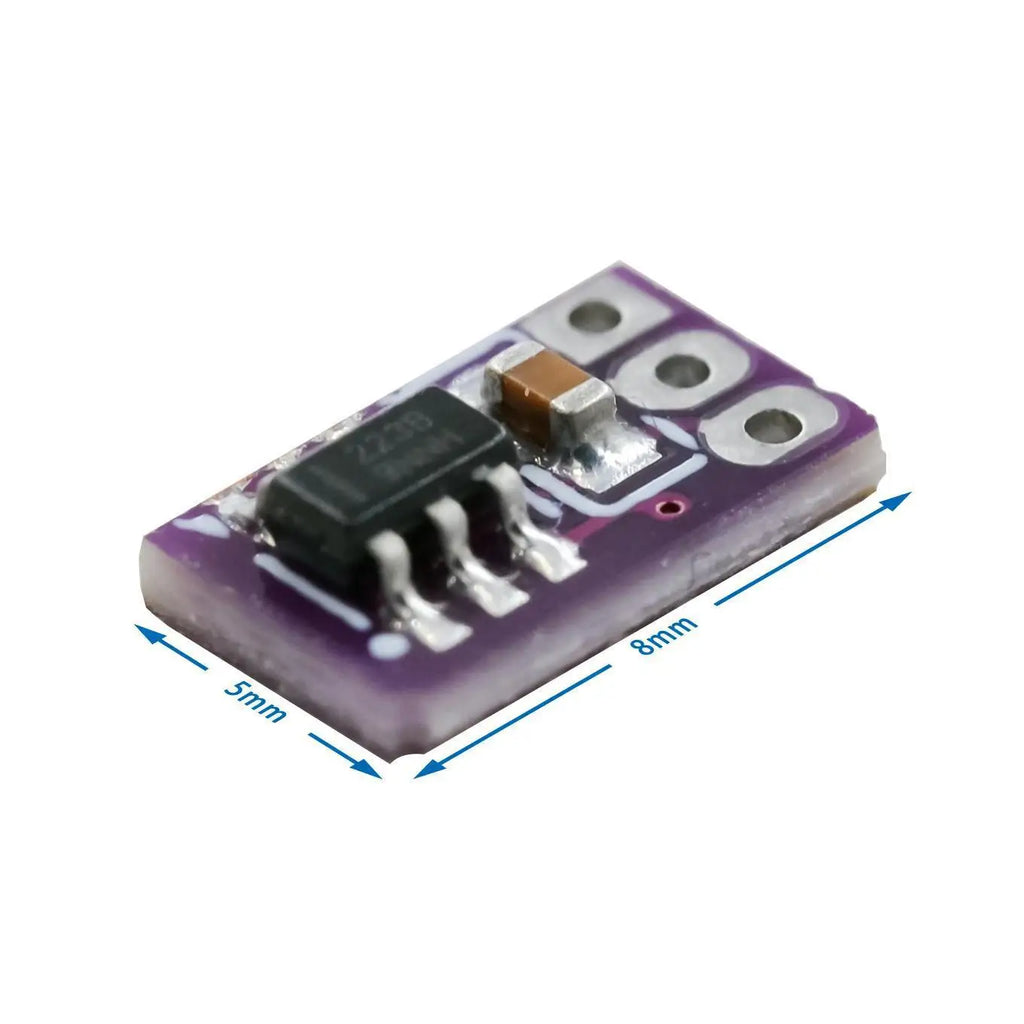 10/20/40Pcs Mini TTP223 Miniature Capacitive Touch Sensor Module Ultra Compact Circuit Board Figurine Model Lamp Decoration