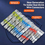 IP67 Waterproof Solder Seal Heat Shrink Wire Connectors Welding Ring Electrical Equipment Cable Connection Heat Shrink Tube