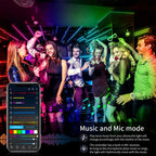 WS2812B LED Strip Bluetooth Music USB Controller Kit Individually Addressable Smart RGB LED Tape 30/60/74/96/144Leds/m DC5V
