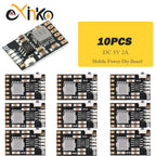 5/10pcs DC 5V 2A Mobile Power Diy Board 4.2V Charge/Discharge(boost)/battery protection/indicator module 3.7V lithium 18650