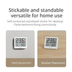 DUKA Atuman 2.5 Inch LCD Electronic Digital Temperature Sensor Humidity Meter Indoor Thermometer Hygrometer Weather Station