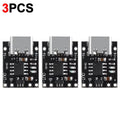 1-20PCS USB Type C 3.7V Lithium Battery Charger Board USB-C Charging Module with Protection Circuit Charging Port Dock Connector