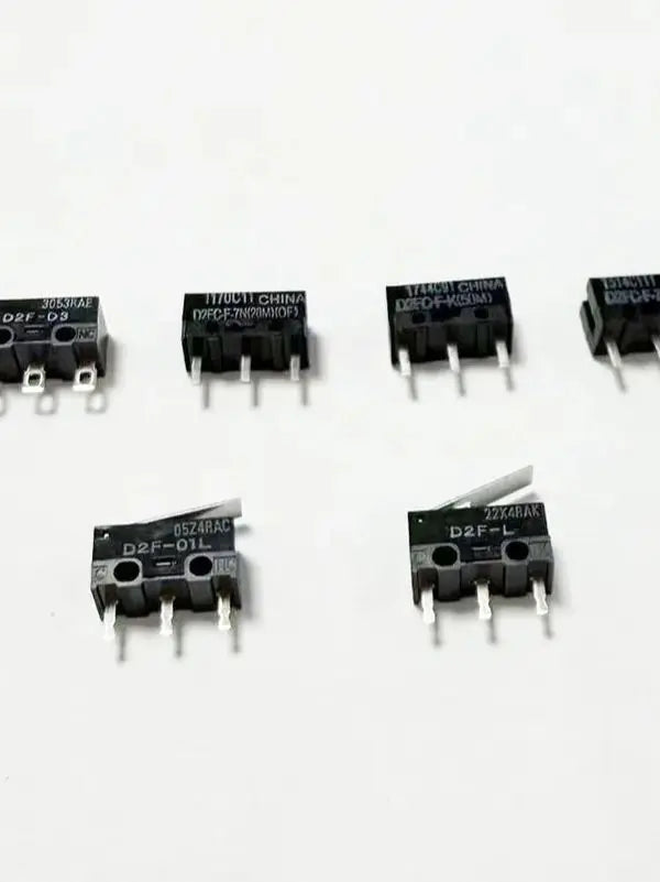 5-100PCS D2F-01F L L2 L3 01L 01 5L L-D3 01FL-T D D2F-F-3-7 A1 Snap Action Switch 3A 125VAC 30VDC Microswitch for Omron mouse