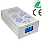 MATIHUR e-TP40E Audio Noise AC Power Filter Power Conditioner Power Purifier Surge Protection with EU Outlets Power Strip