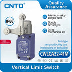 CNTD CWLCA32-41M Vertical Limit Switch 10A 380VAC IP66 DPDT Za Double-Break Fork Swing Rod Metal Industrial All-new upgrade