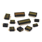 5pcs Slide Type Switch Module 1 2 3 4 5 7 8 10PIN /1.27/2.54mm Position Way SMD/DIP Pitch Toggle Switch Snap Switch Dial Switch