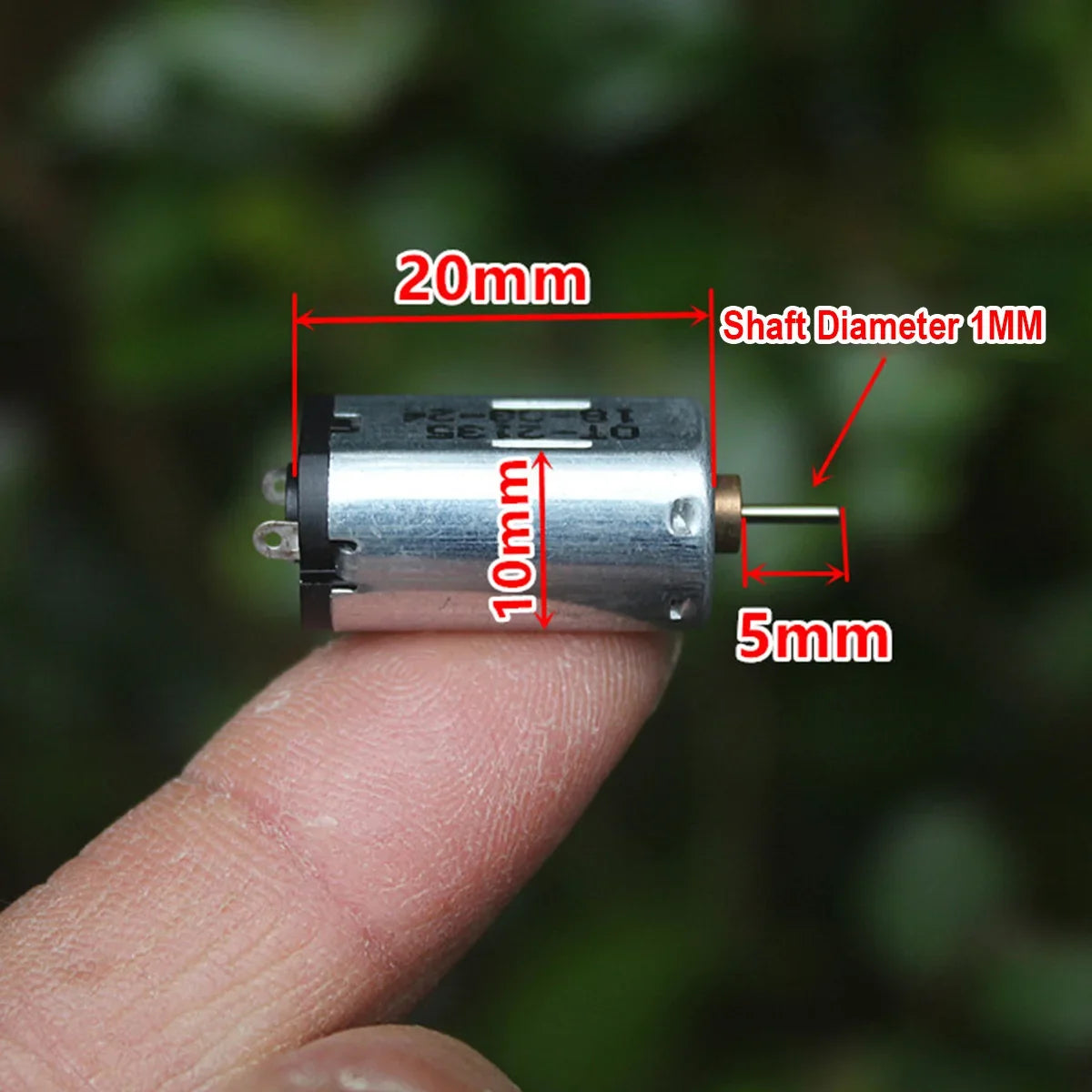 1PC N20 N30 Mini Motor DC 3V 3.7V 33000RPM High Speed Strong Magnetic Micro 12mm*10mm Engine DIY RC Hobby Toy Model