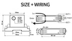 AC DC Current Transmitter 0-10A 0-20A 0-50A 0-100A 0-150A to 4-20mA 0-10V 0-5V RS485 Current Sensor Transducer with DC24V
