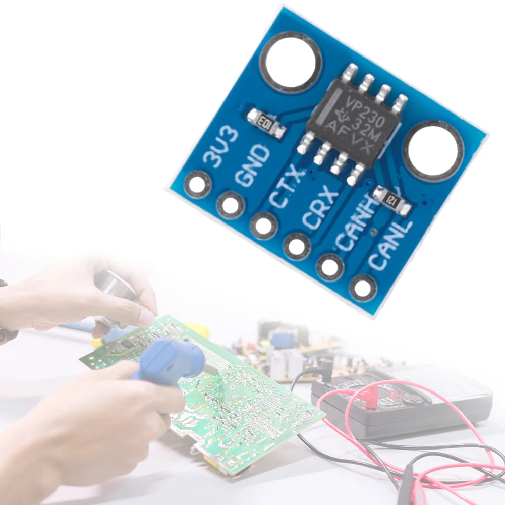 SN65HVD230 CAN Bus 1Mb/s Transceiver Communication-module for Arduino Controller Board
