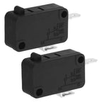 2Pcs Microwave Door Switch Universal Micro Momentary Replacement for Home Appliance Microwave Oven Fridge Washing Machine