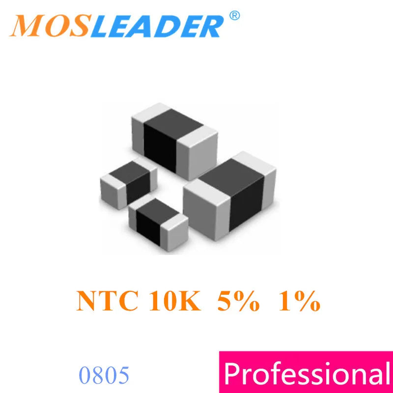 Mosleader B3950 NTC 10K 5% 1% 0805 4000pcs SMD thermistor Made in China High quality