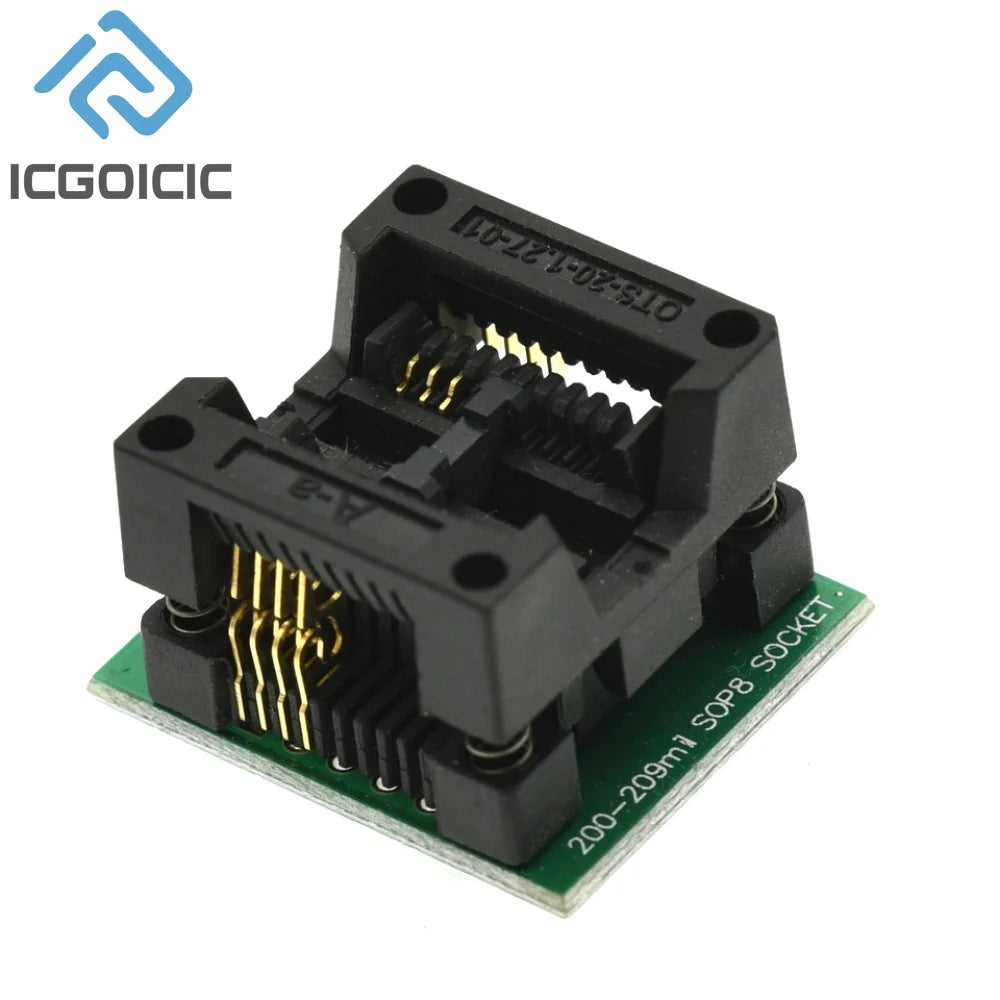 150Mile 200 Mile SO8 SOP8 To DIP8 EZ Programmer Adapter Socket Converter Module For EZP2010 EZP2013 CH341A