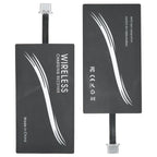 2PCS Universal Type‑C Wireless Charger Adapter Mobile Phone Sticker Charging Receiver