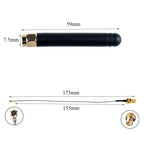 4PCS 868MHz 915MHz LoRa Antenna U.FL/I-PX to SMA Connector Antenna for Lora Board IOT Lora32u4 II Wifi Lora32 Lora Module