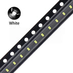 100PCS 0603 SMD LED light emitting Diode SMD LEDs Blue Red Yellow Green Warm White Orange UV Pink