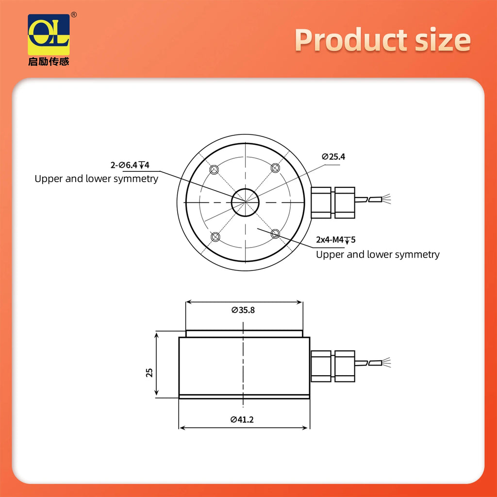 Micro Load Cell Tension Push Sensor Weight Compression Force Sensor Load Cell Weight Touch Sense System Adapts 5kg 10kg 20kg
