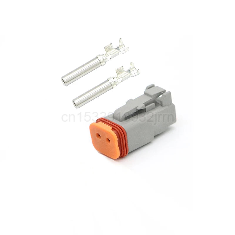 1Set DT Waterproof Automotive Connector Plug Kit DT06-2S/DT04-2P 3P 4P 6P 8P 12P Male Female Plug Socket For Automobile 22-16AWG