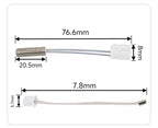 3D Printer Hotend Kit 24V 64W Heating Tube Thermistor 0.4mm Nozzle 1.75mm For Artillery Sidewinder X1 X2 Print Head Hotend Kit