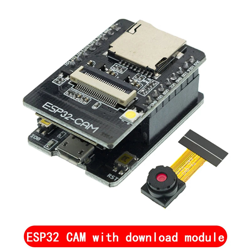 Si Tai&SH ESP32-CAM ESP32-CAM-MB MICRO USB ESP32 Serial to WiFi CAM Development Board CH340 CH340G 5V Bluetooth+OV2640 Camera