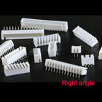 50Pcs/10pcs XH2.54 Connector 2.54MM 90 Degree Right Angle Pin Header/Terminal/Housing Wire Connectors 2P 3P 4/5/6/7/8/9/10P 12P