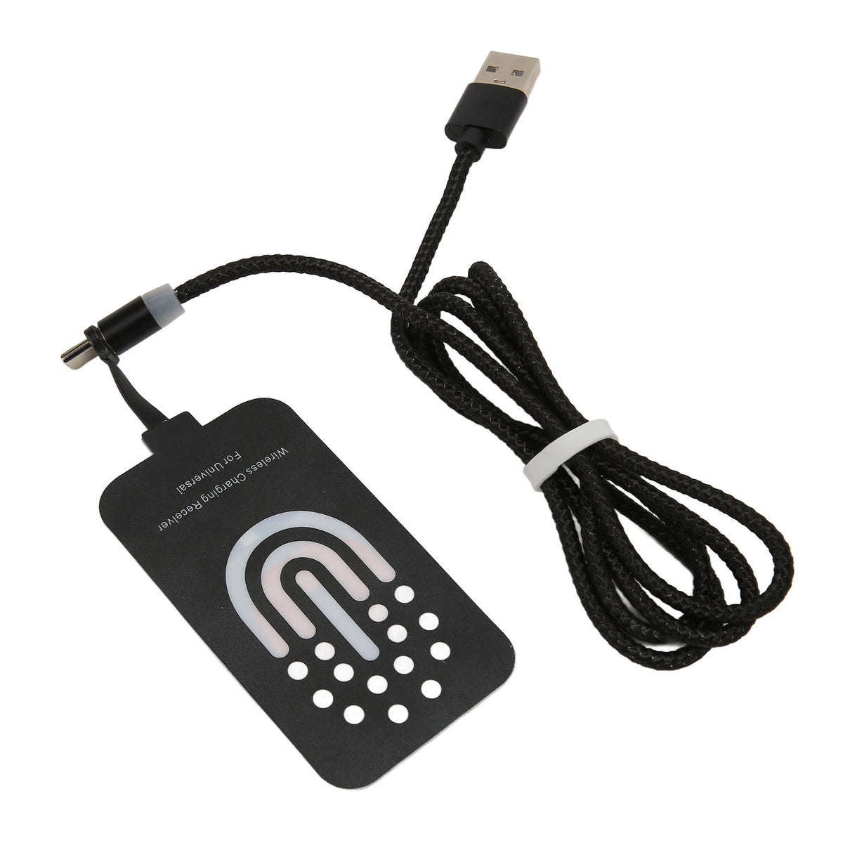 Thin Wireless Charging Receiver Safe Model KY 01 Overcurrent Protections Type C Wireless Charging Receiver for Cell Phones
