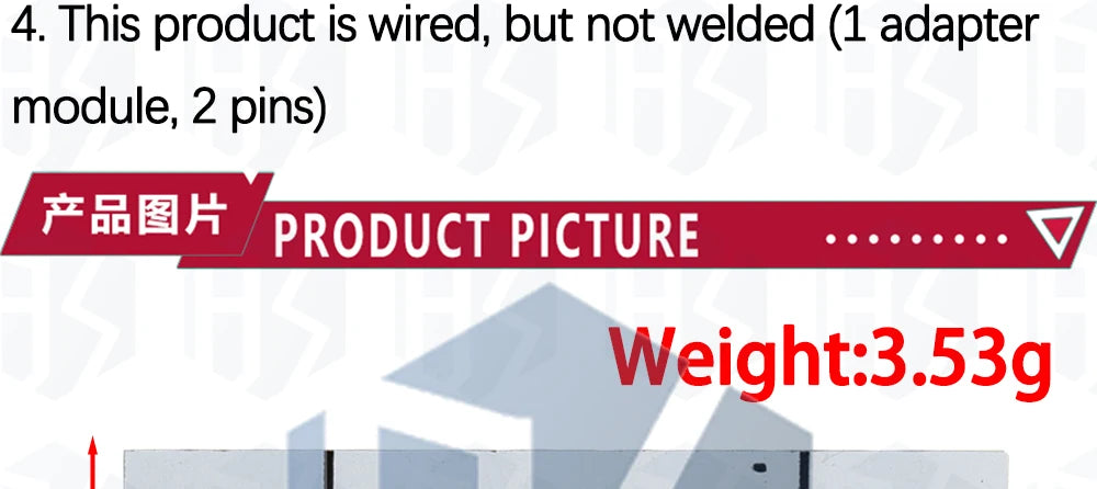 ESP8266 serial WIFI module adapter plate Applies to ESP-07 ESP-08 ESP-12E