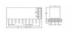 5pcs 2.54mm 3*40P Triple Row Straight 90D Right Angle R/A Breakaway Rohs Gold PCB Male Female Pin Header Connector 3x40pin