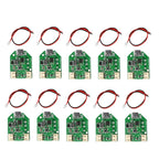 1/3/5/10PCS Type-C Fan Control Board Interface 9V Boost 3-Speed Rechargeable Circuit Board Charging Module USB