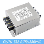EMI filter power purifier CW7N-20/30/40/50/60/70/75A-R 380VAC 3-phase AC power supply filter Anti-interference