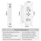 EARU Din Rail Solar Fuses DC 1000V 1500V PV Photovoltaic 20A 25A 30A Fuse Holder Base Solar System Short Circuit Protection GPV