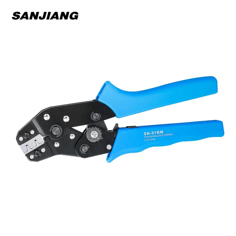 SN-01BM Crimping plier Kit Ratcheting Crimper Tool set with 460pcs 2.54mm JST-XH Connectors for AWG 28-20(0.08-0.5mm²)