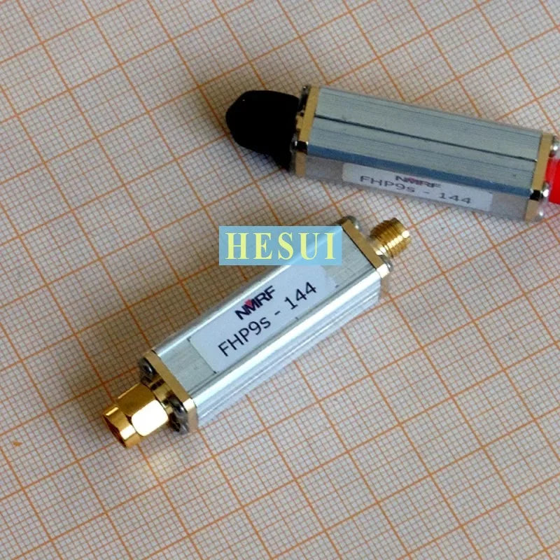 144MHz RF HPF Filter module 9th-order serial high-pass filter module Band pass filter RF coaxial LC filter module CNC shield box