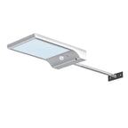 48leds solar street wall lights 450LM 3.5W led solar motion PIR sensor DIM lights Aluminum with pole remote for garden garage
