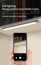 LED Night Light 20/30/40/60CM Motion Sensor Wireless USB Cabinet Night Light Wardrobe Lamp For Kitchen Cabinet Bedroom Wardrobe