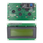 LCD2004+I2C Display Module 2004 20x4 2004A Blue Green Screen Character LCD IIC Serial Interface Adapter Module for Arduino