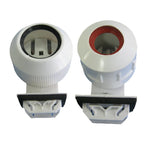 2pcs Waterproof T5 T8 Dustproof G13 G5 CFL Grille Fluorescent LED Tube Lampholder Screw Bracket Aquarium Fish Tank Light Socket