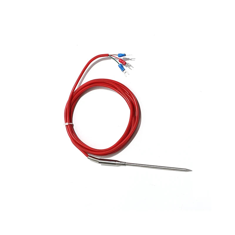 PT100 RTD Penetrating Temperature Thermistor Probe 4x50mm 4x100mm 4x150mm PT1000 Needle-shaped Thermal Resistance Sensor