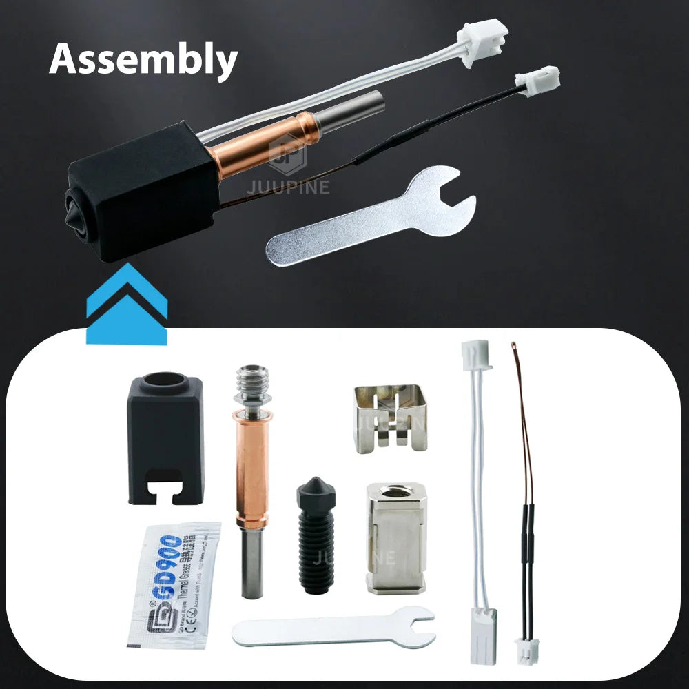 For Anycubic Kobra 3 Hotend Upgrade Standard Kobra 3 Combo Hotend Nozzle Thermistor For Anycubic Kobra K3 Spare Parts Accesories